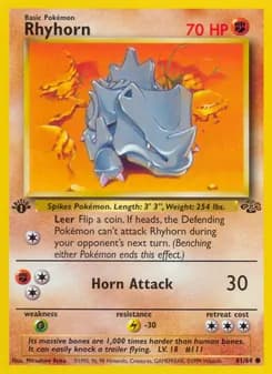 Rhyhorn — Jungle — Common