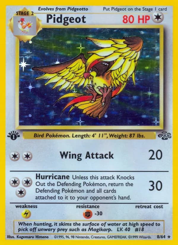 Pidgeot — Jungle, Rare