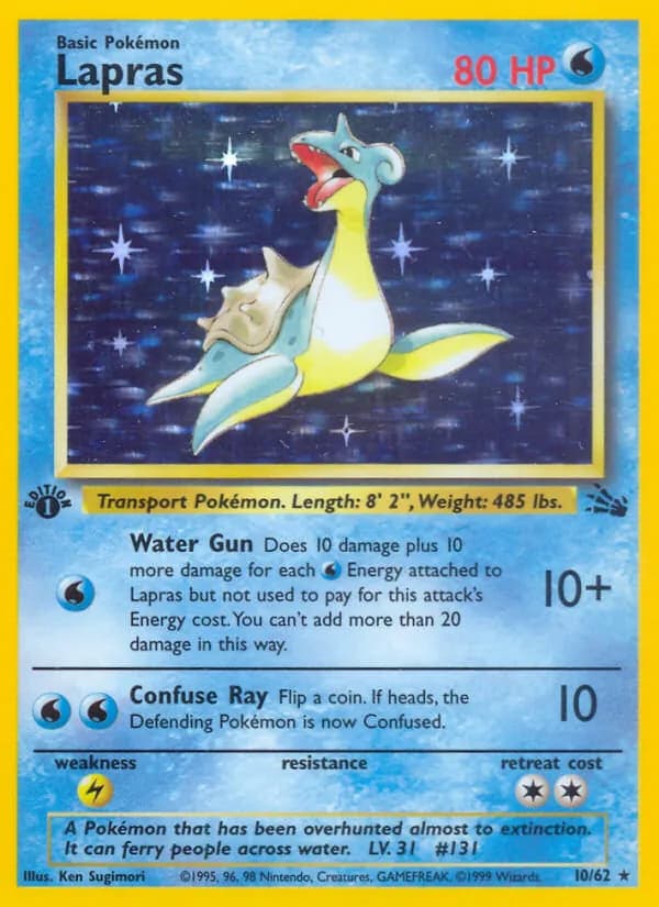Lapras — Fossil, Rare