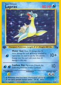 Lapras — Fossil — Rare