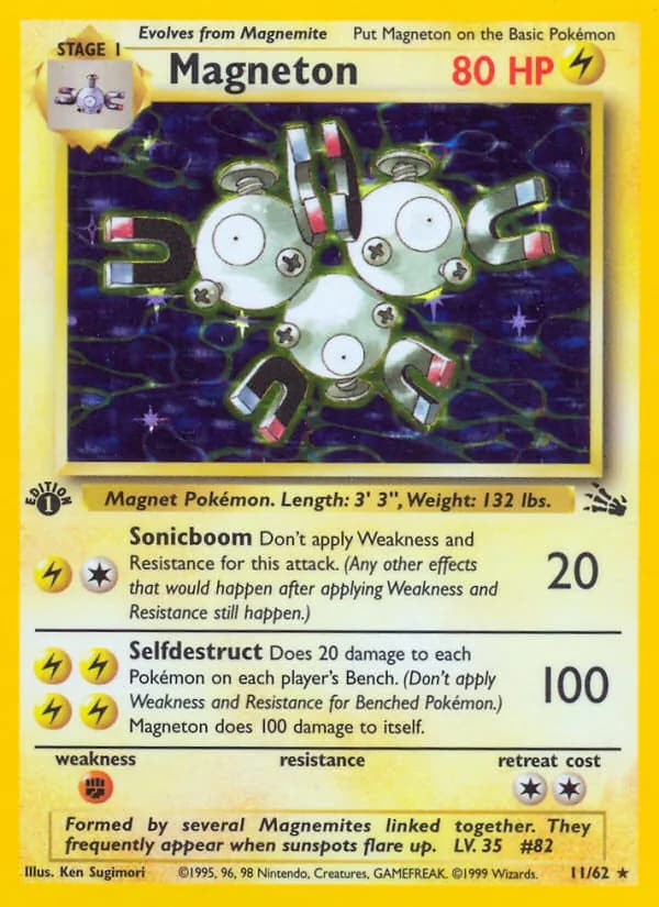 Magneton — Fossil, Rare