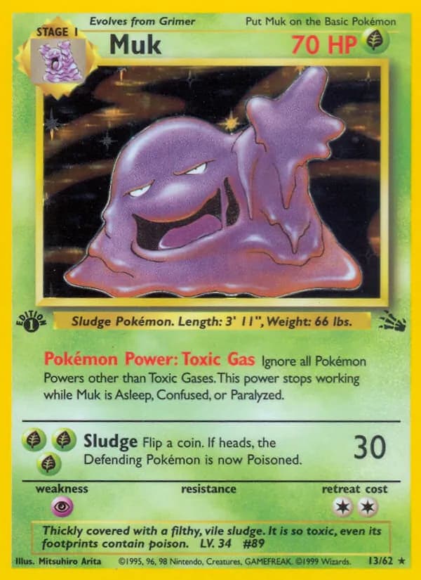 Muk — Fossil, Rare