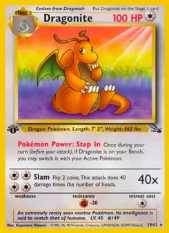 Dragonite — Fossil — Rare