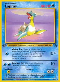 Lapras — Fossil — Rare