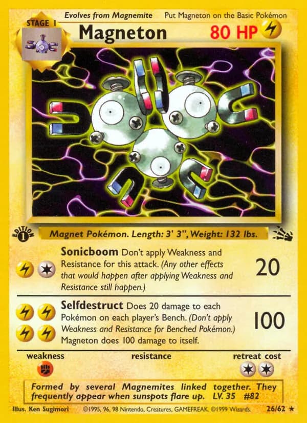 Magneton — Fossil, Rare