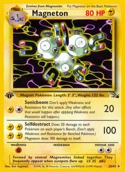 Magneton — Fossil — Rare