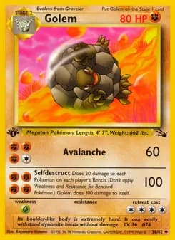 Golem — Fossil — Uncommon