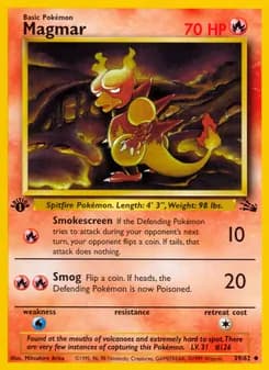 Magmar — Fossil — Uncommon