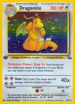 Dragonite — Fossil — Rare