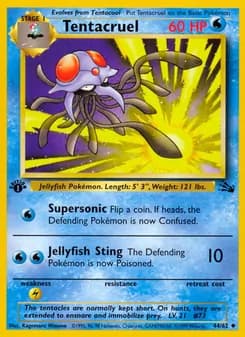 Tentacruel — Fossil — Uncommon