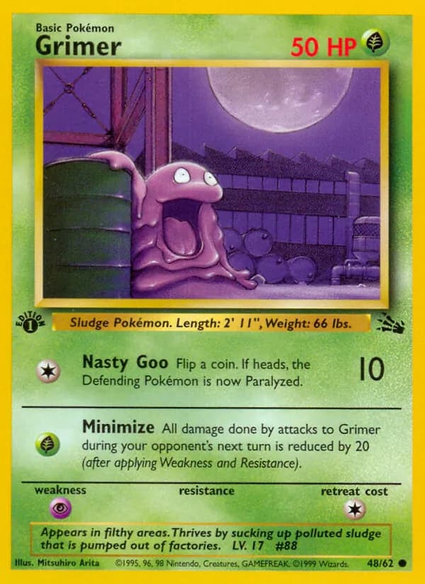Grimer — Fossil, Common
