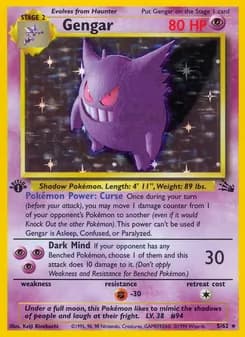 Gengar — Fossil — Rare
