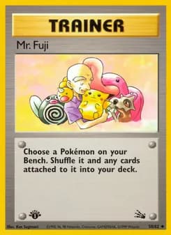 Mr. Fuji — Fossil — Uncommon