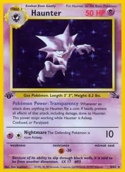 Haunter — Fossil — Rare