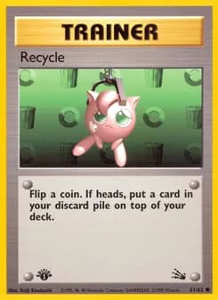 Recycle — Fossil — Common