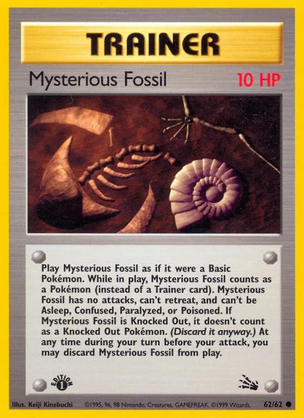 Mysterious Fossil — Fossil, Common