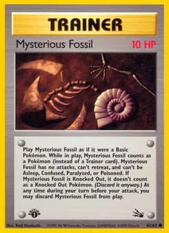 Mysterious Fossil — Fossil — Common