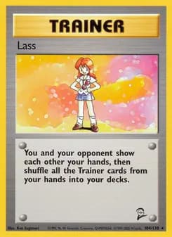 Lass — Base Set 2 — Rare