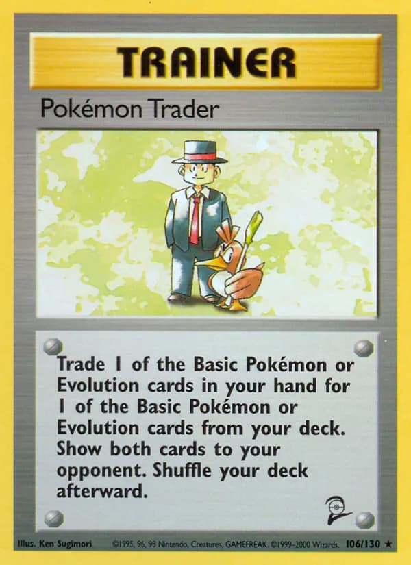 Pokémon Trader — Base Set 2, Rare