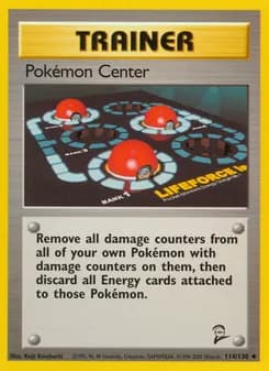 Pokémon Center — Base Set 2 — Uncommon