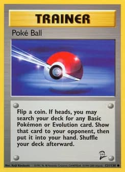 Poké Ball — Base Set 2 — Common