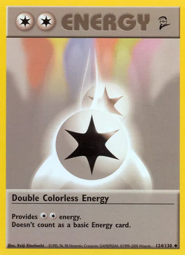 Double Colorless Energy — Base Set 2, Uncommon