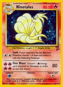 Ninetales — Base Set 2 — Rare