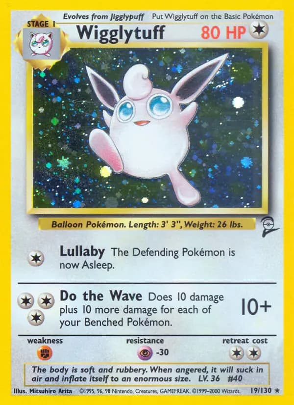 Wigglytuff — Base Set 2, Rare