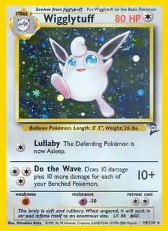 Wigglytuff — Base Set 2 — Rare