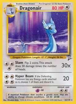 Dragonair — Base Set 2 — Rare