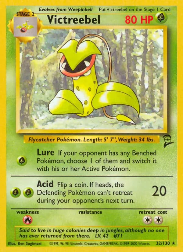 Victreebel — Base Set 2, Rare