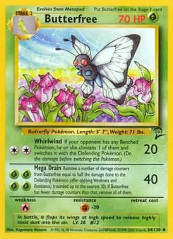 Butterfree — Base Set 2 — Uncommon
