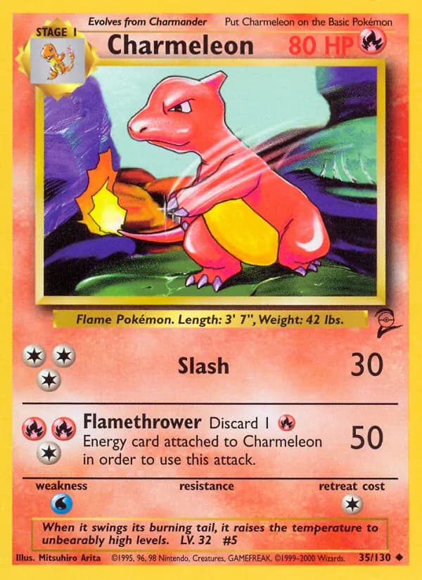 Charmeleon — Base Set 2, Uncommon