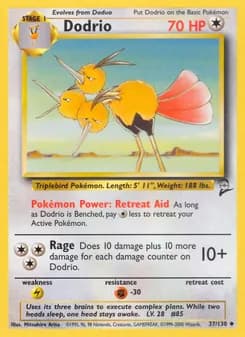 Dodrio — Base Set 2 — Uncommon