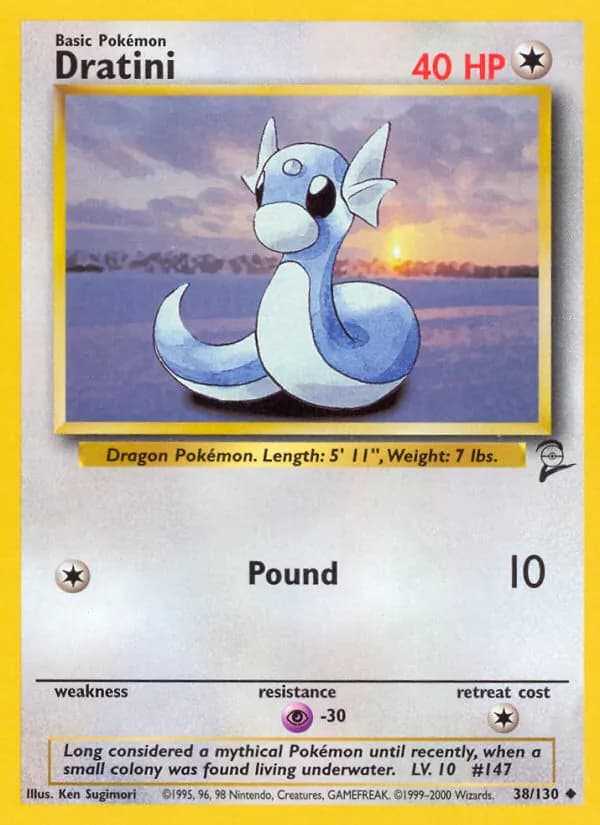 Dratini — Base Set 2, Uncommon