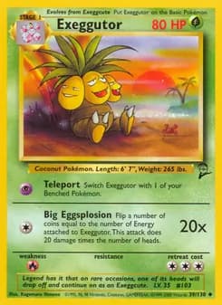 Exeggutor — Base Set 2 — Uncommon