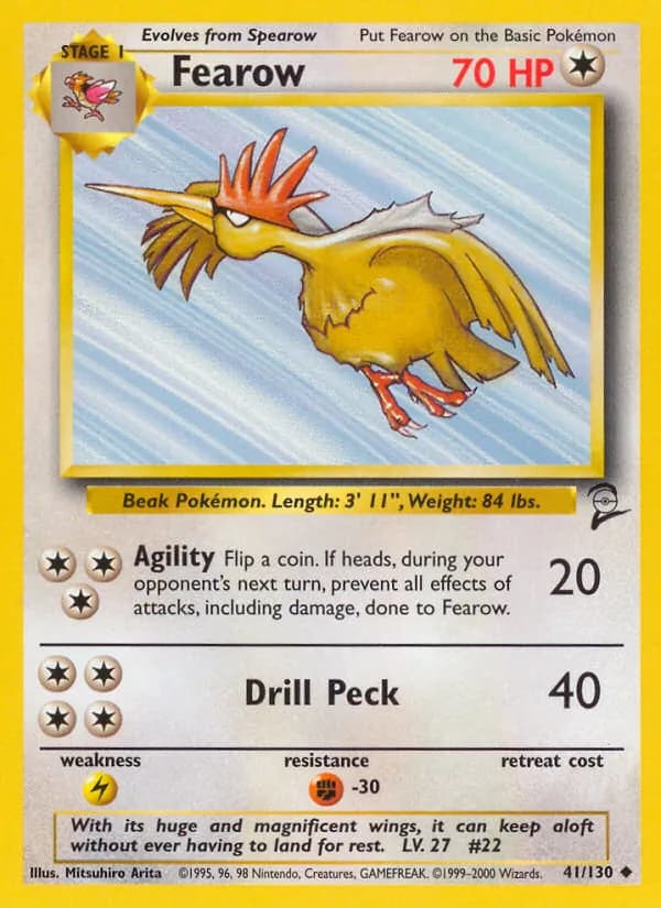 Fearow — Base Set 2, Uncommon