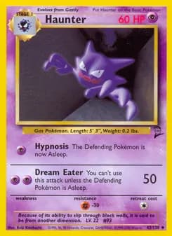Haunter — Base Set 2 — Uncommon