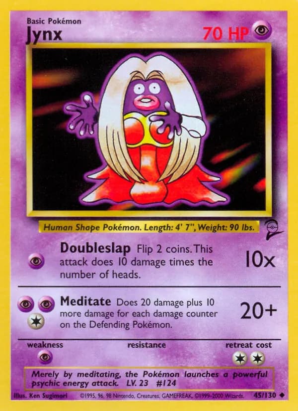 Jynx — Base Set 2, Uncommon