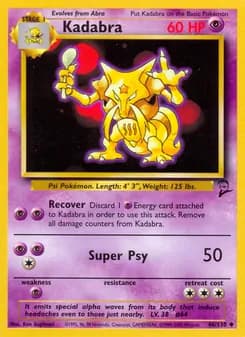 Kadabra — Base Set 2 — Uncommon