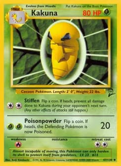 Kakuna — Base Set 2 — Uncommon