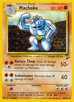 Machoke — Base Set 2 — Uncommon