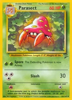 Parasect — Base Set 2 — Uncommon