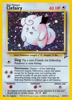 Clefairy — Base Set 2 — Rare