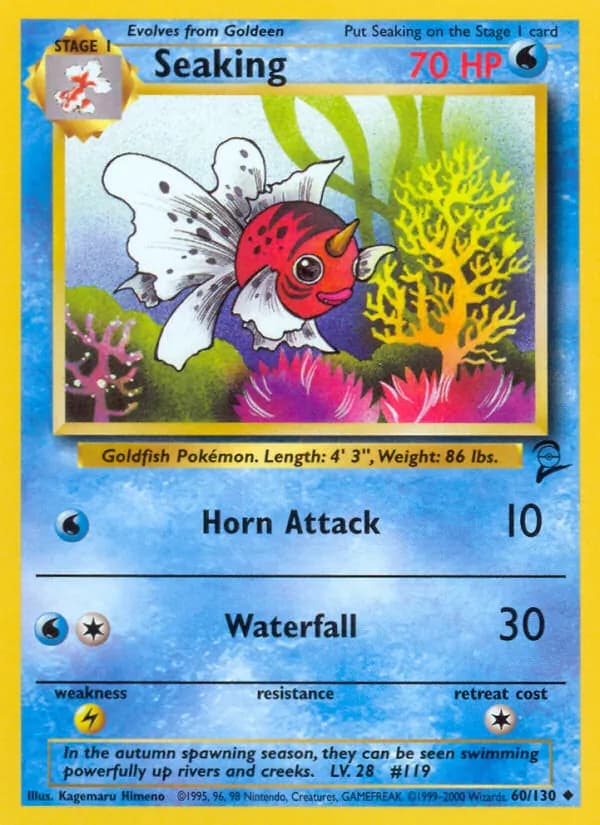 Seaking — Base Set 2, Uncommon