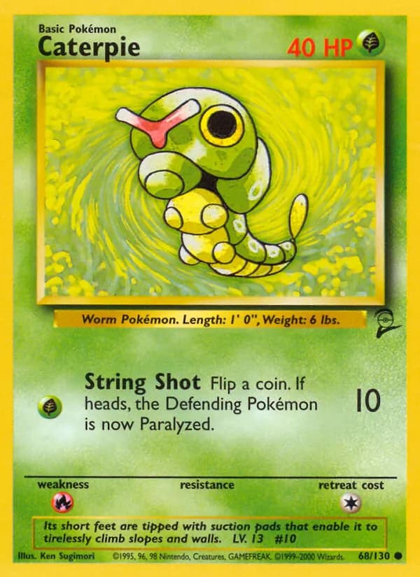 Caterpie — Base Set 2, Common