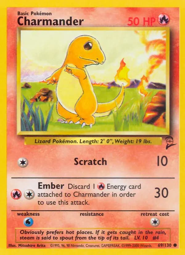 Charmander — Base Set 2, Common
