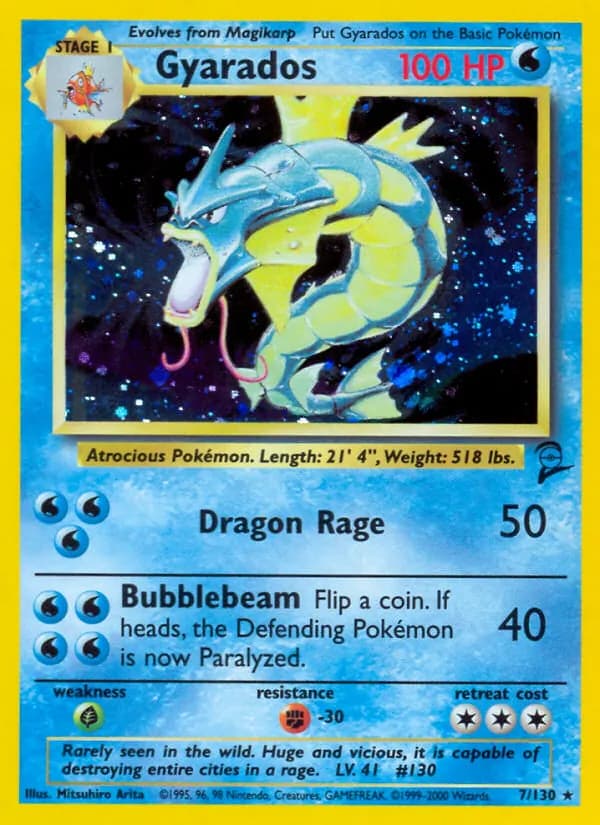 Gyarados — Base Set 2, Rare