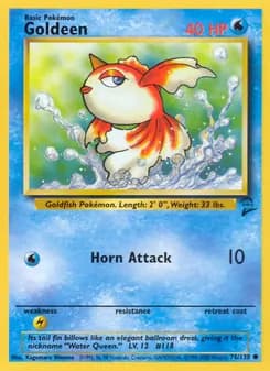 Goldeen — Base Set 2 — Common