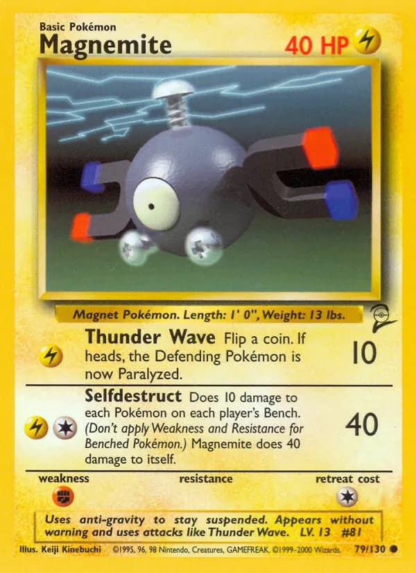 Magnemite — Base Set 2, Common